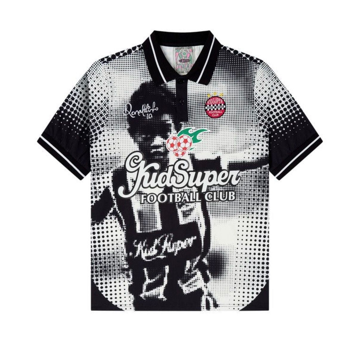 KidSuper x Ronaldinho Soccer Jersey 'Black'