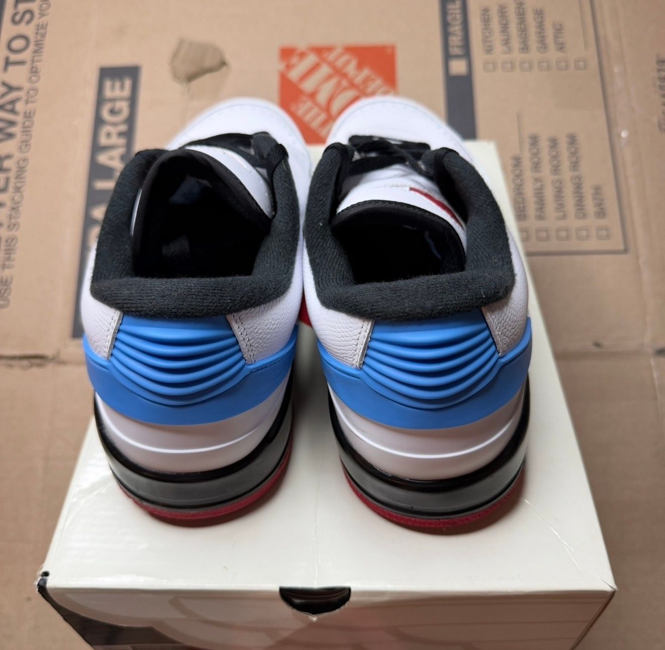 WORN JORDAN 2/3 "UNC TO CHICAGO" - Used/Worn