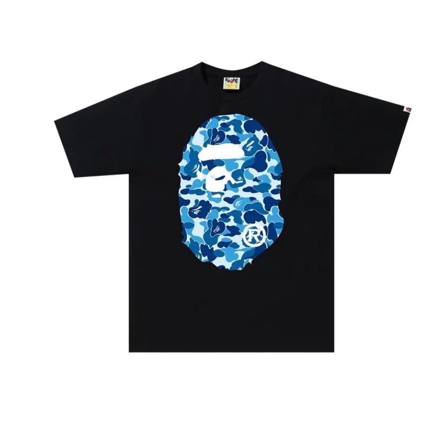 BAPE ABC Camo Big Ape Head Black