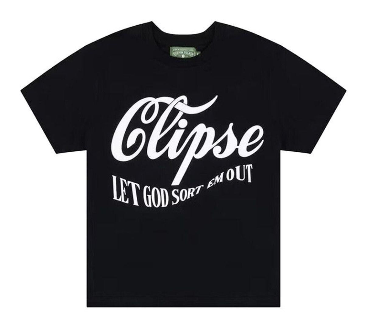 Denim Tears x Clipse Let God Sort Em Out 5th Anniversary Tee 'Black'