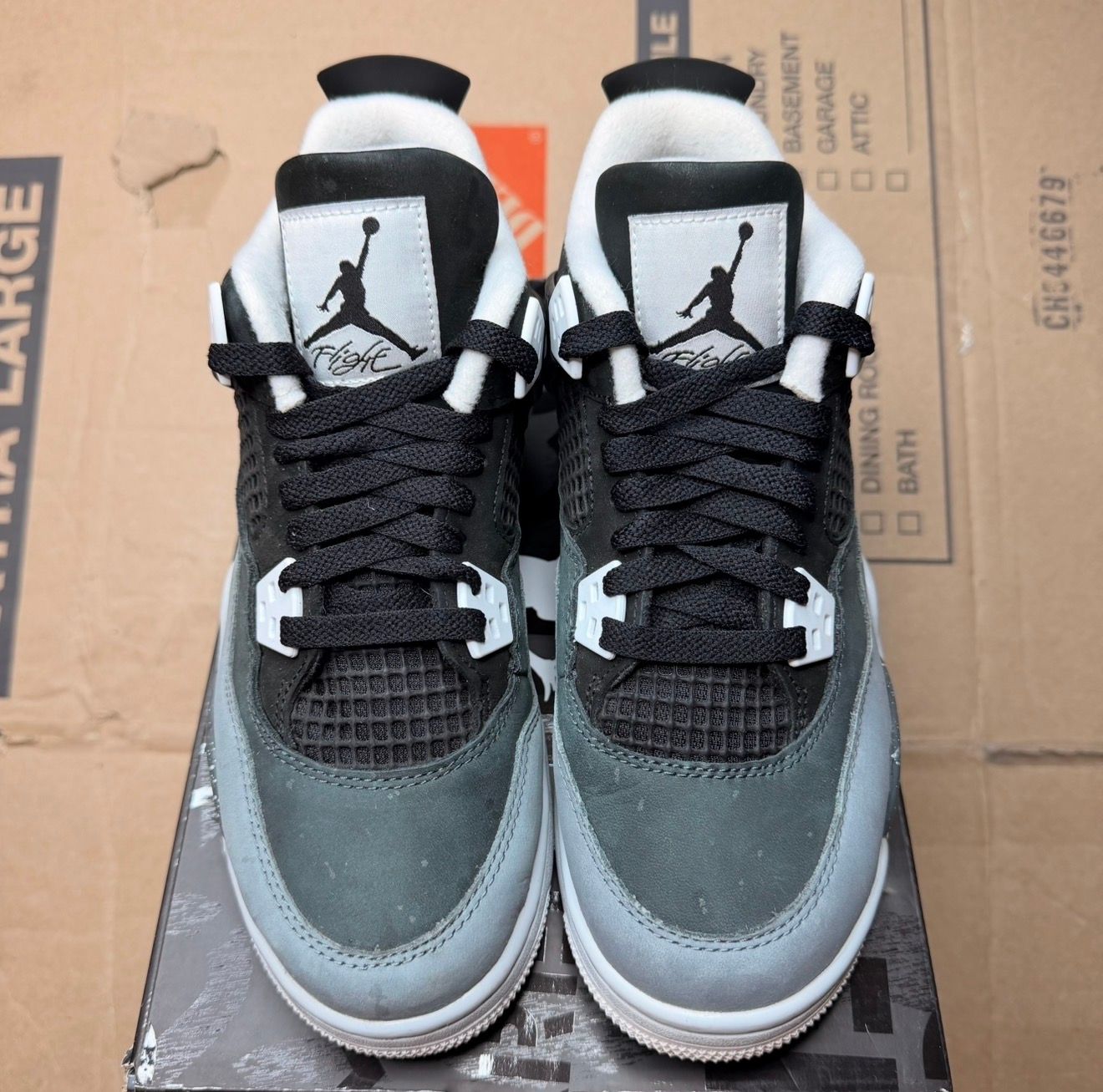 WORN GS JORDAN 4 "FEAR" - Used/Worn