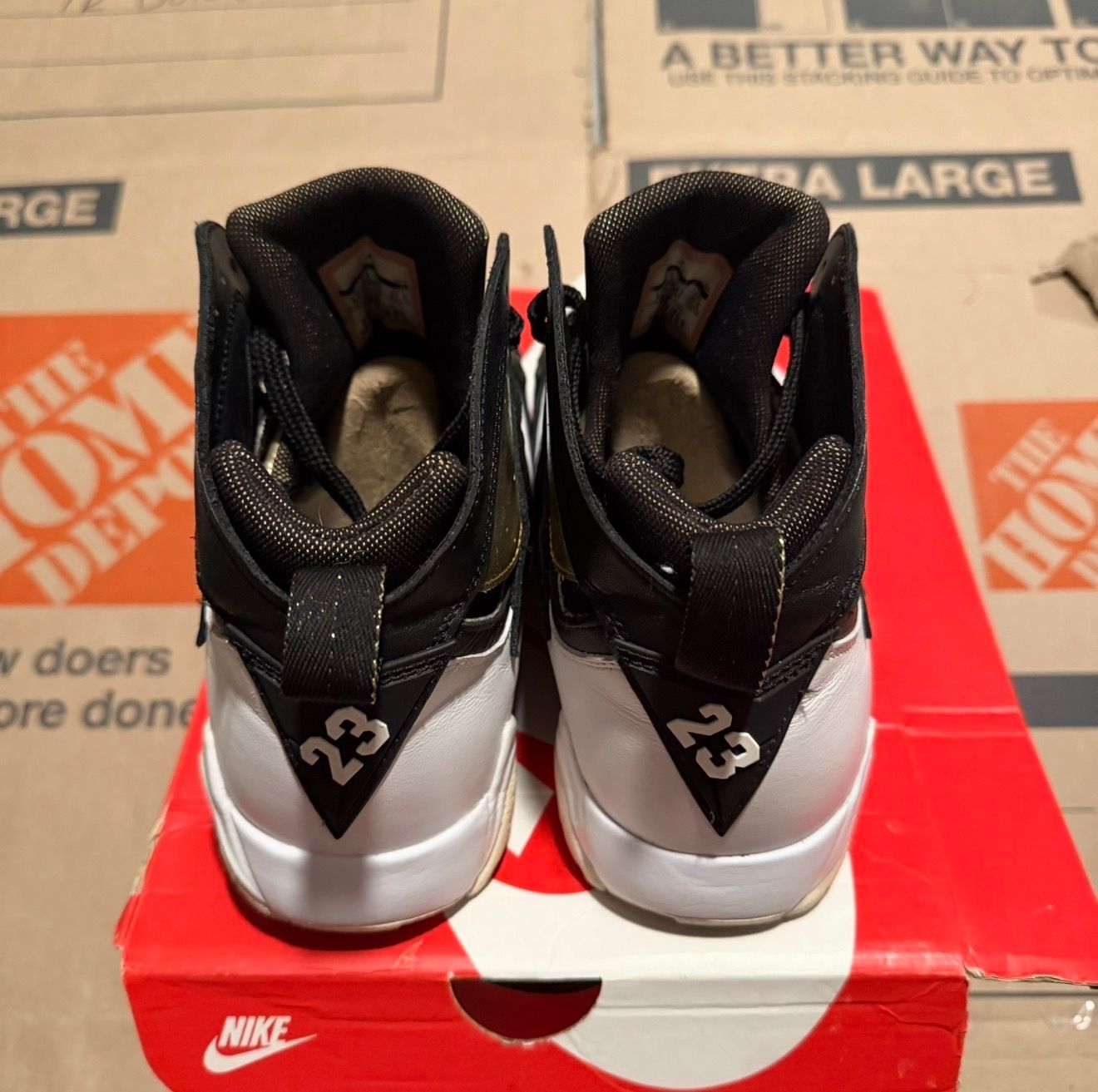 WORN JORDAN 7 "CHAMPAGNE" - Used/Worn