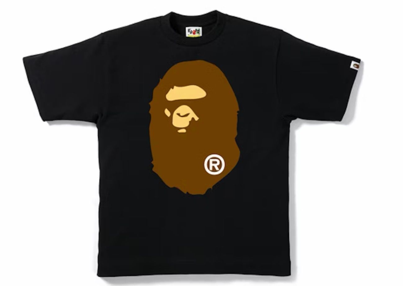 BAPE Big Ape Head Tee Black