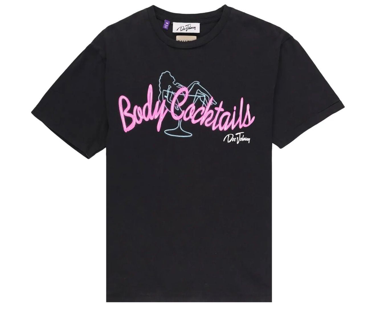 GALLERY DEPT. COCKTAIL TEE BLACK