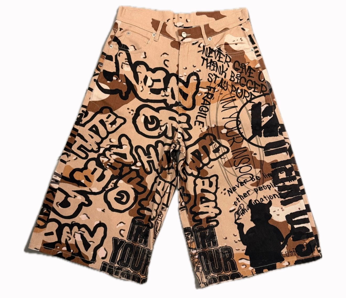 Inspo WRLD Camo Shorts