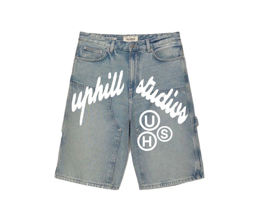 UHS BLUE DENIM SHORTS
