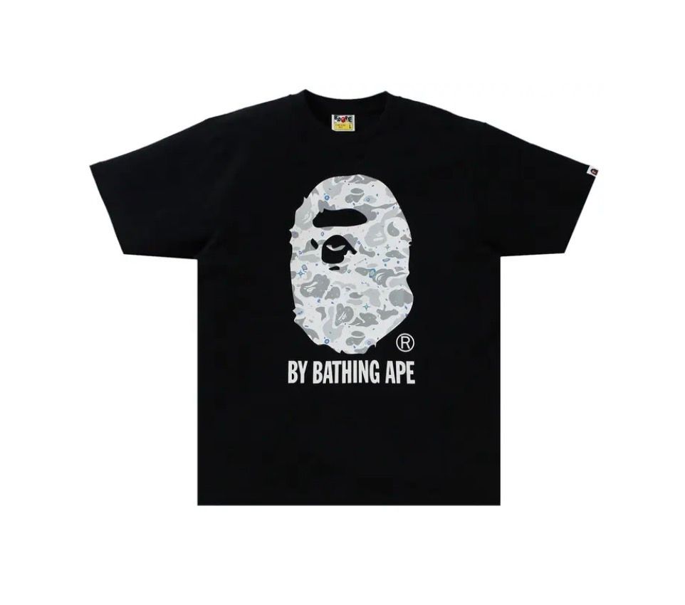 BAPE Space Camo By Bathing Ape Tee 'Black'