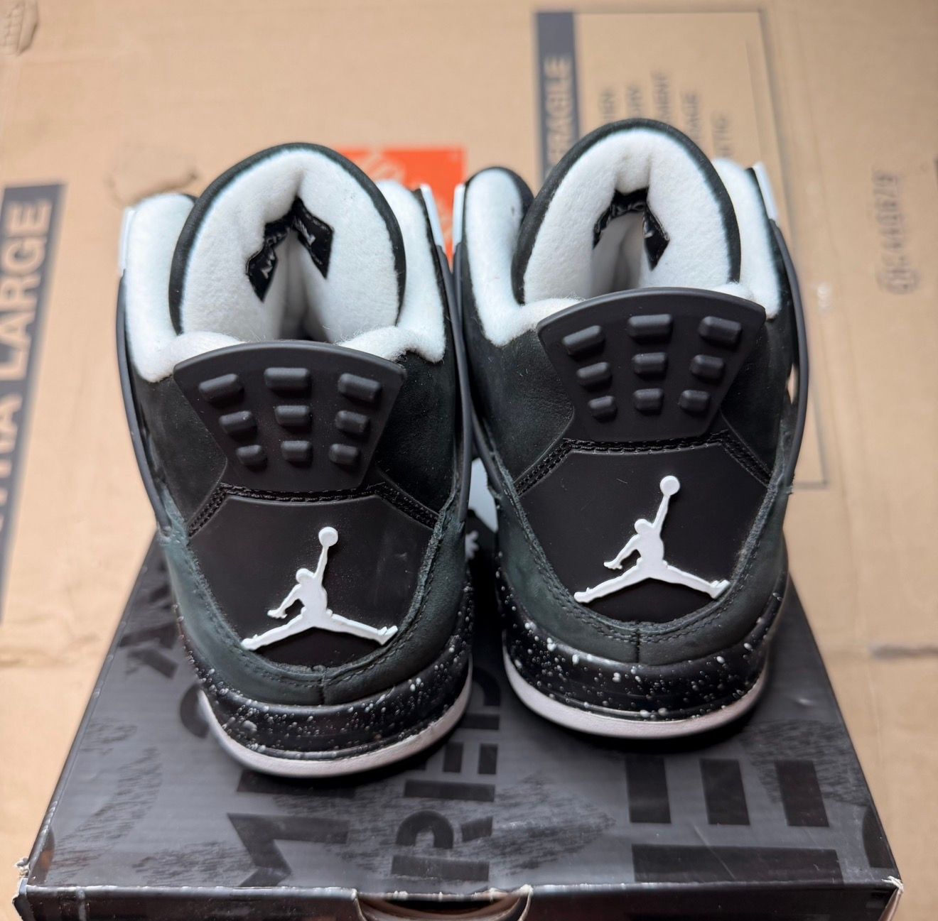 WORN GS JORDAN 4 "FEAR" - Used/Worn