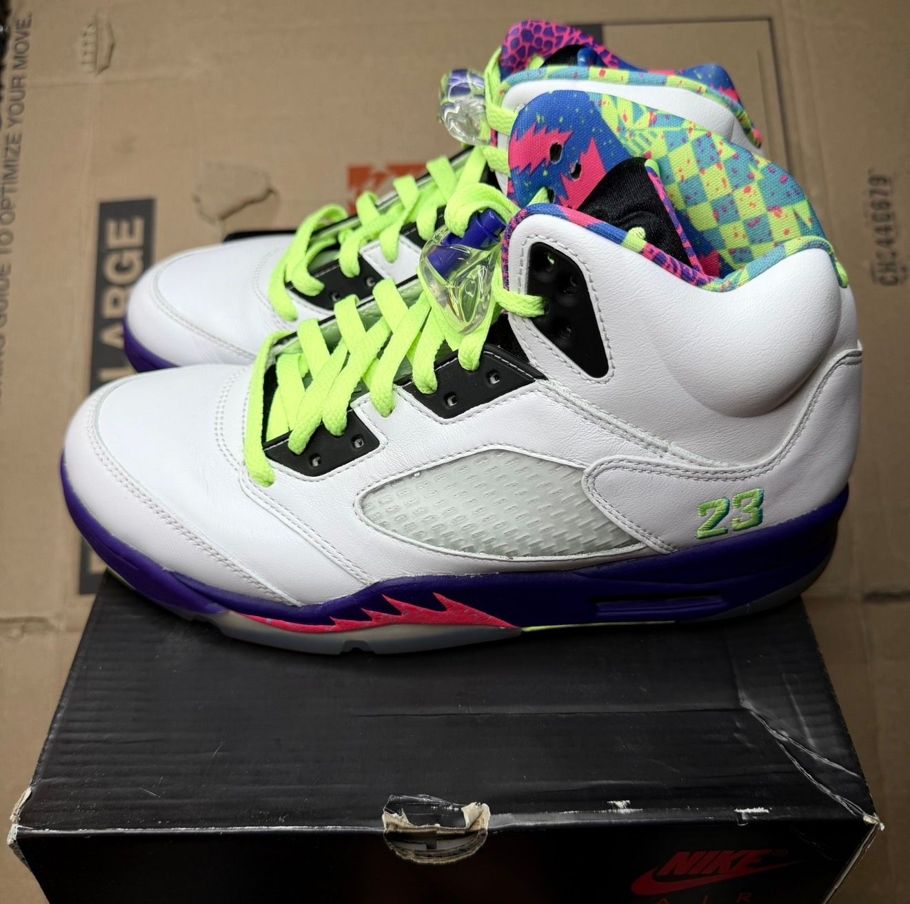 WORN JORDAN 5 "BEL AIR" - Used/Worn