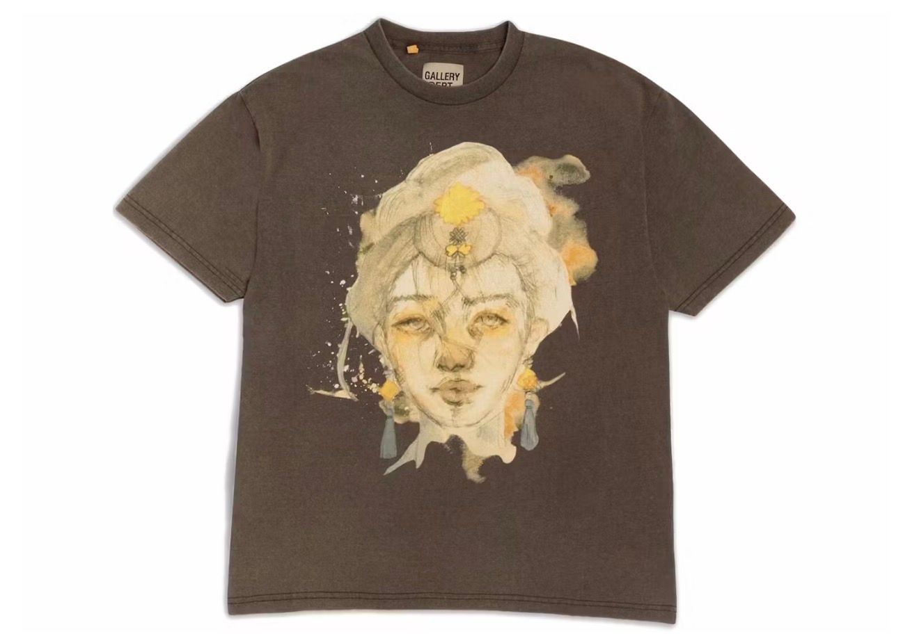 GALLERY DEPT. PORTRAIT TEE BROWN