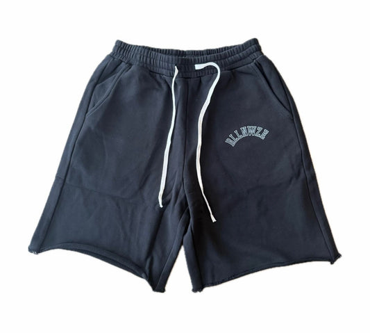 BILLIONWAZE BLACK SWEAT SHORTS