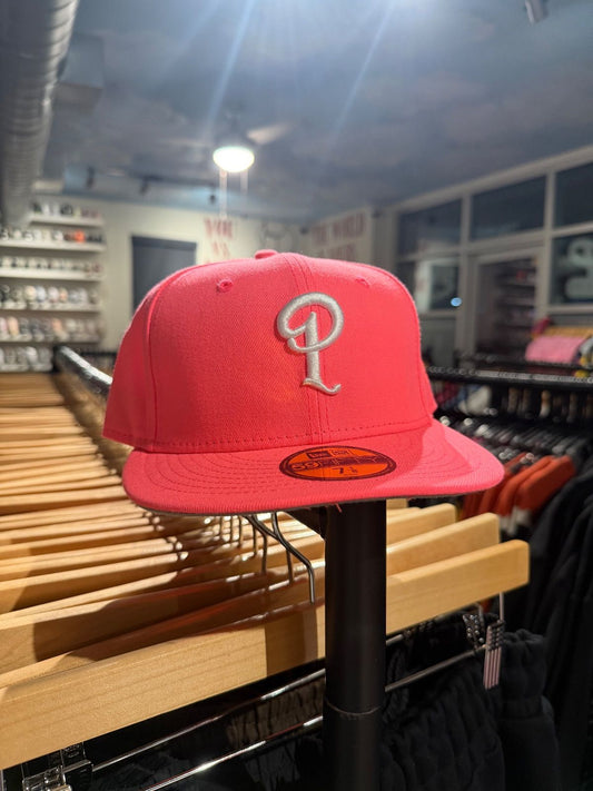Pink New Era Philadelphia Phillies 59FIFTY fitted baseball cap