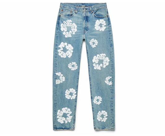 Denim Tears Light Wash Jeans