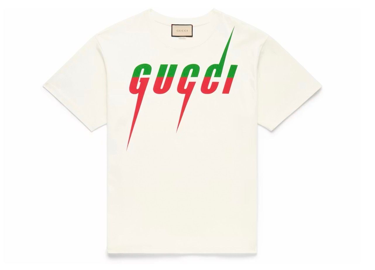 Gucci Blade Tee Cream