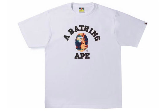 BAPE Tie Dye Tee White