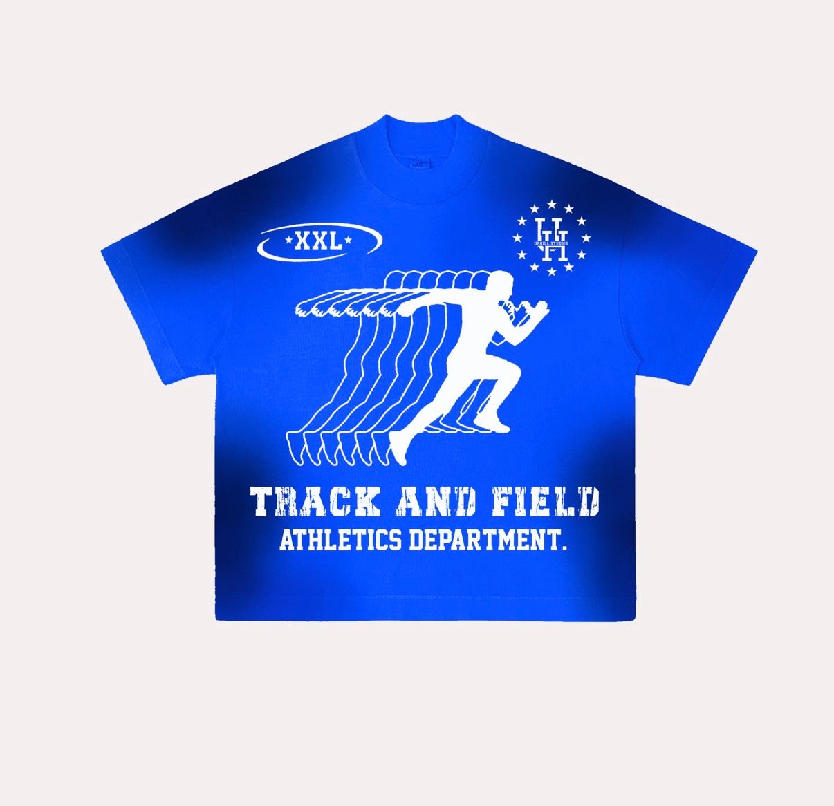 UHS BLUE TRACK & FIELD TEE