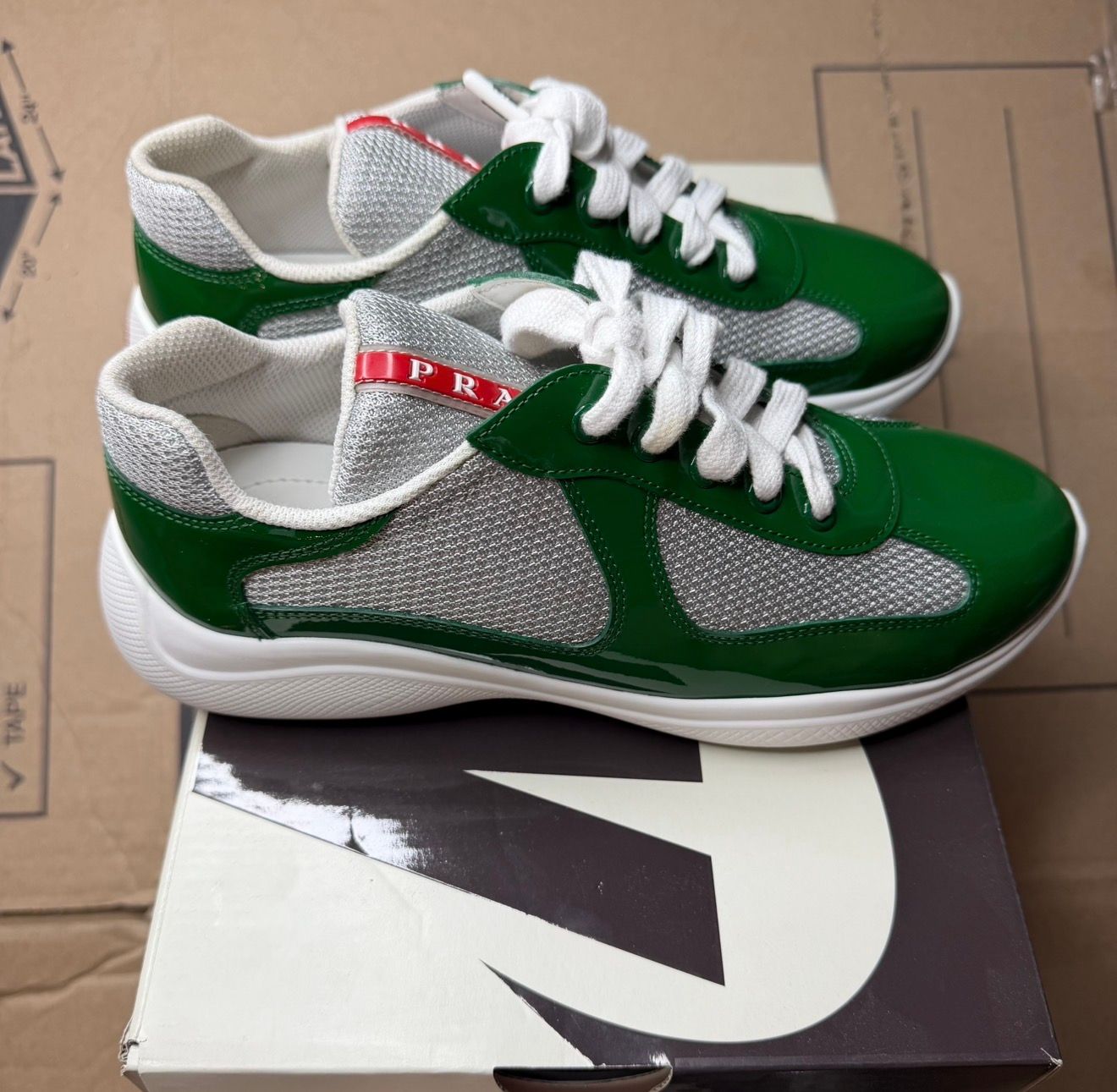 WORN GREEN PRADA - Used/Worn