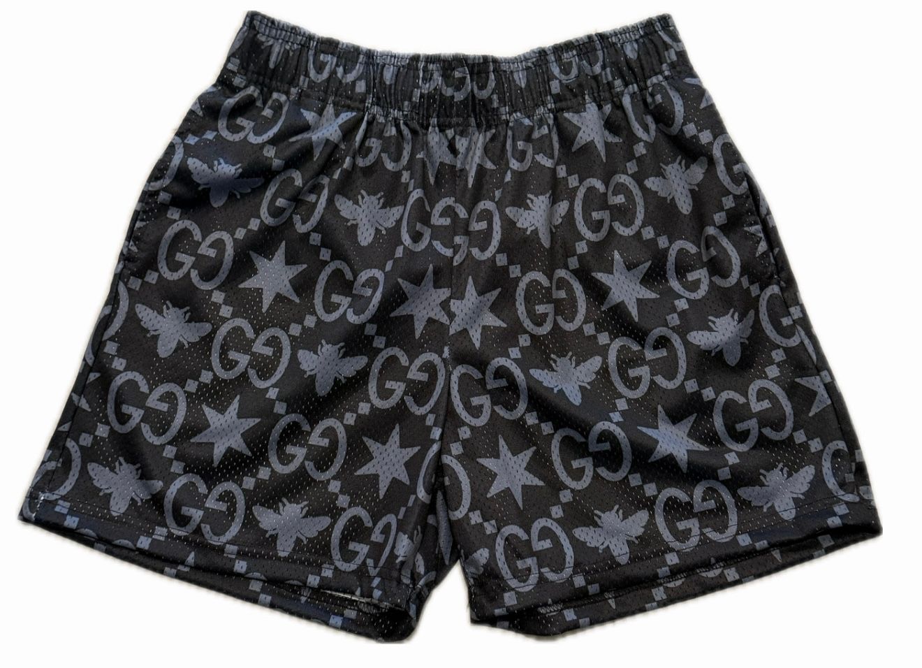 Bravest Studios Black Gucci Shorts