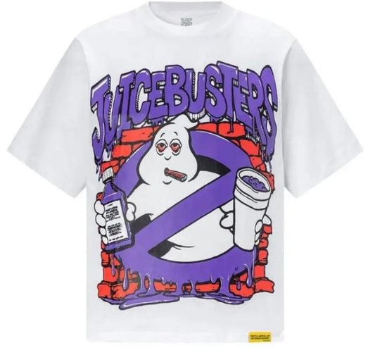 Cough Syrup Juicebusters Tee White