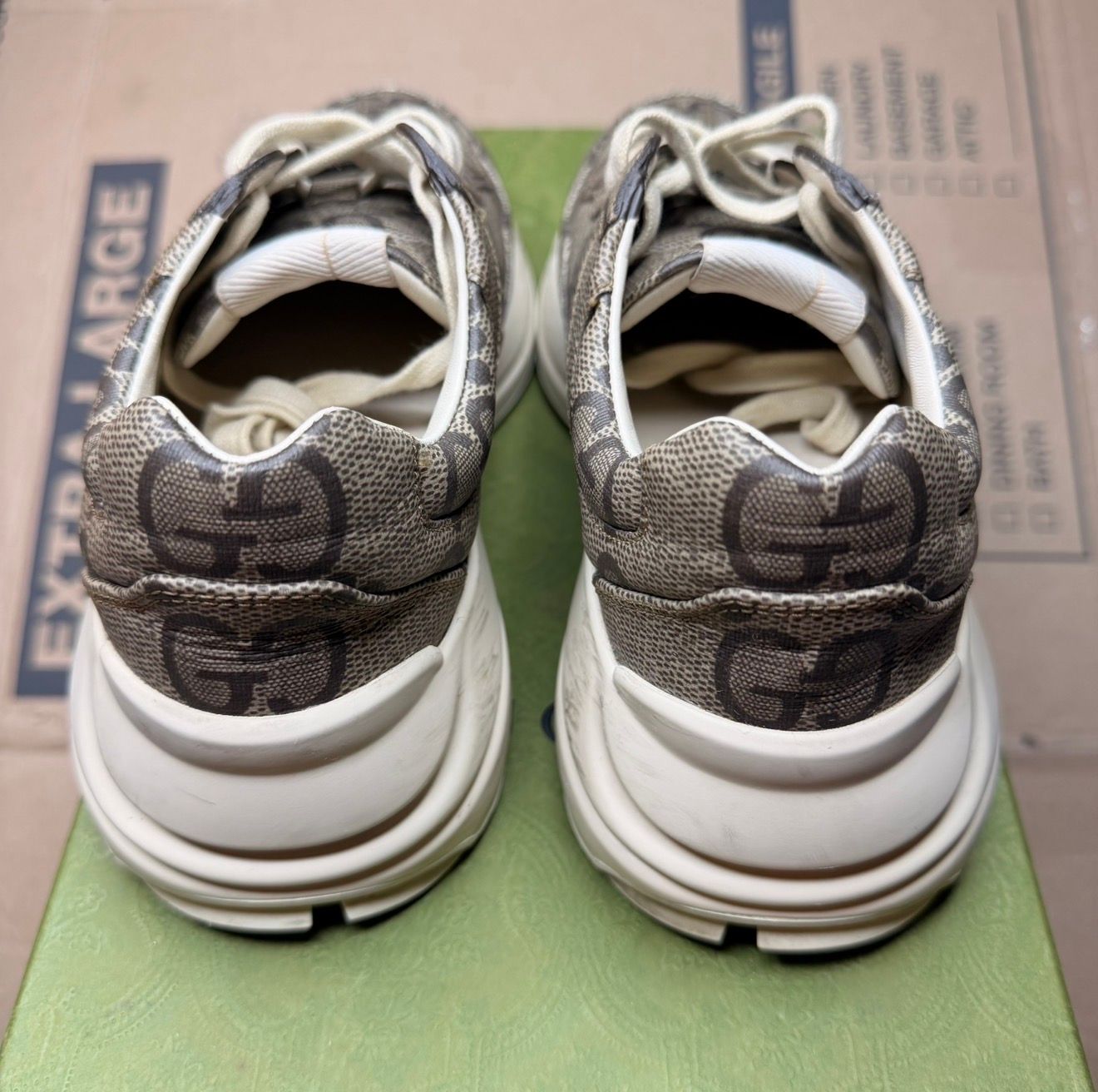 WORN GUCCI SNEAKERS - Used/Worn