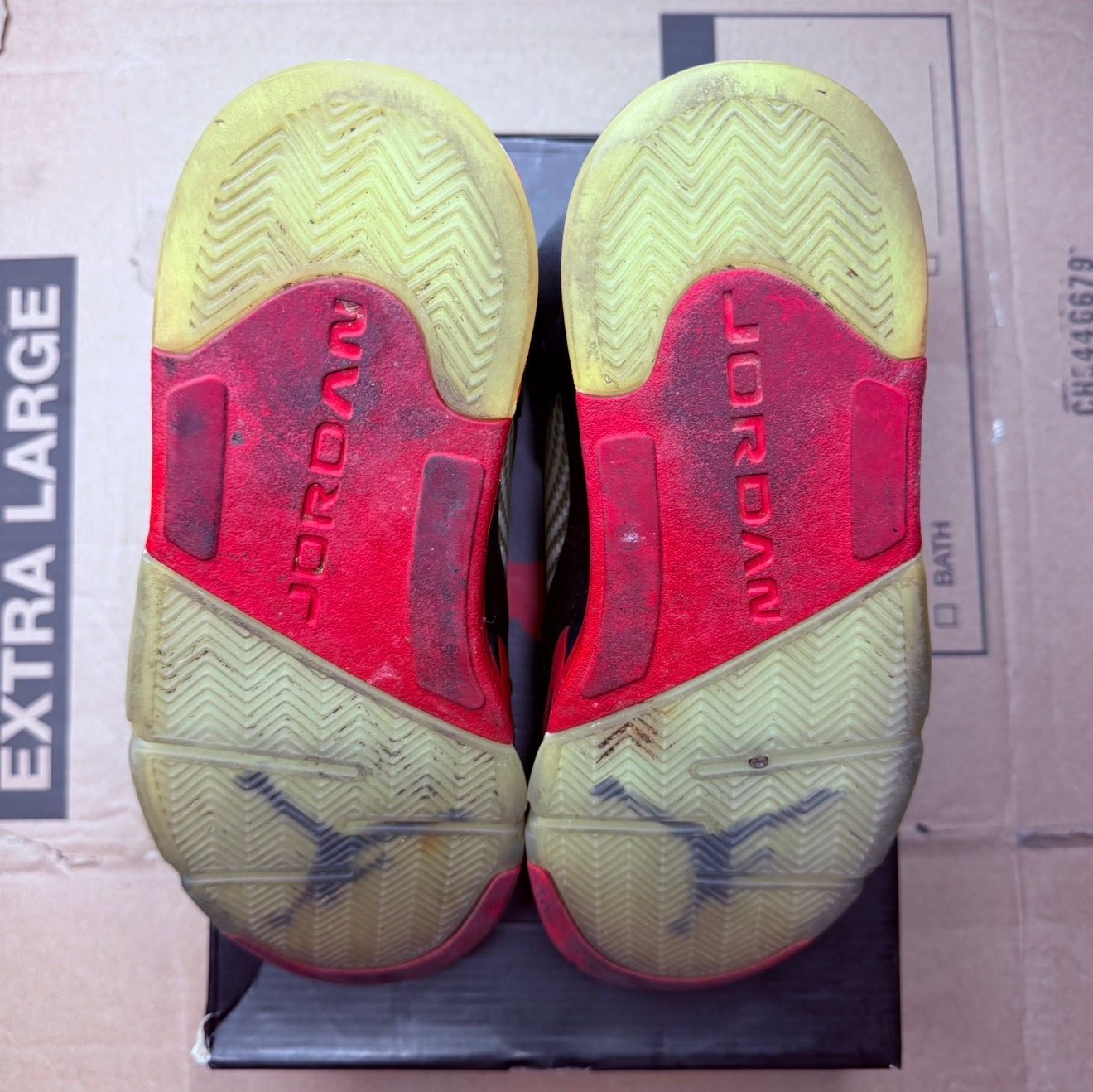 WORN JORDAN 5 "SATIN BRED" - Used/Worn