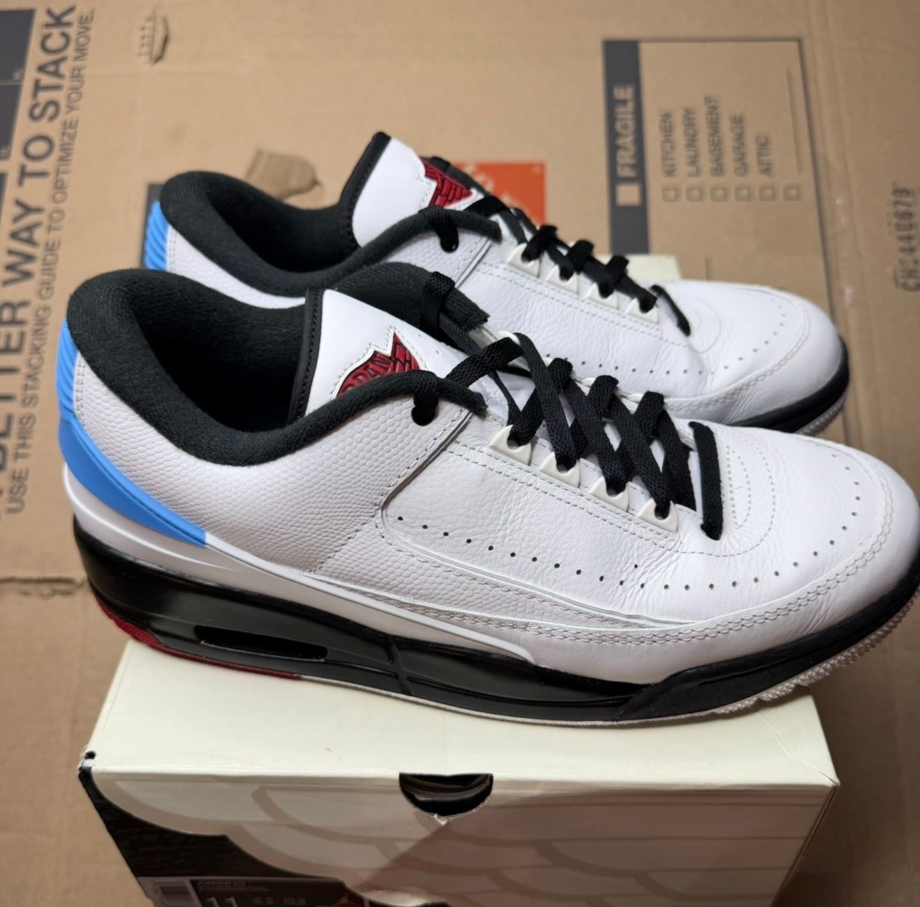 WORN JORDAN 2/3 "UNC TO CHICAGO" - Used/Worn