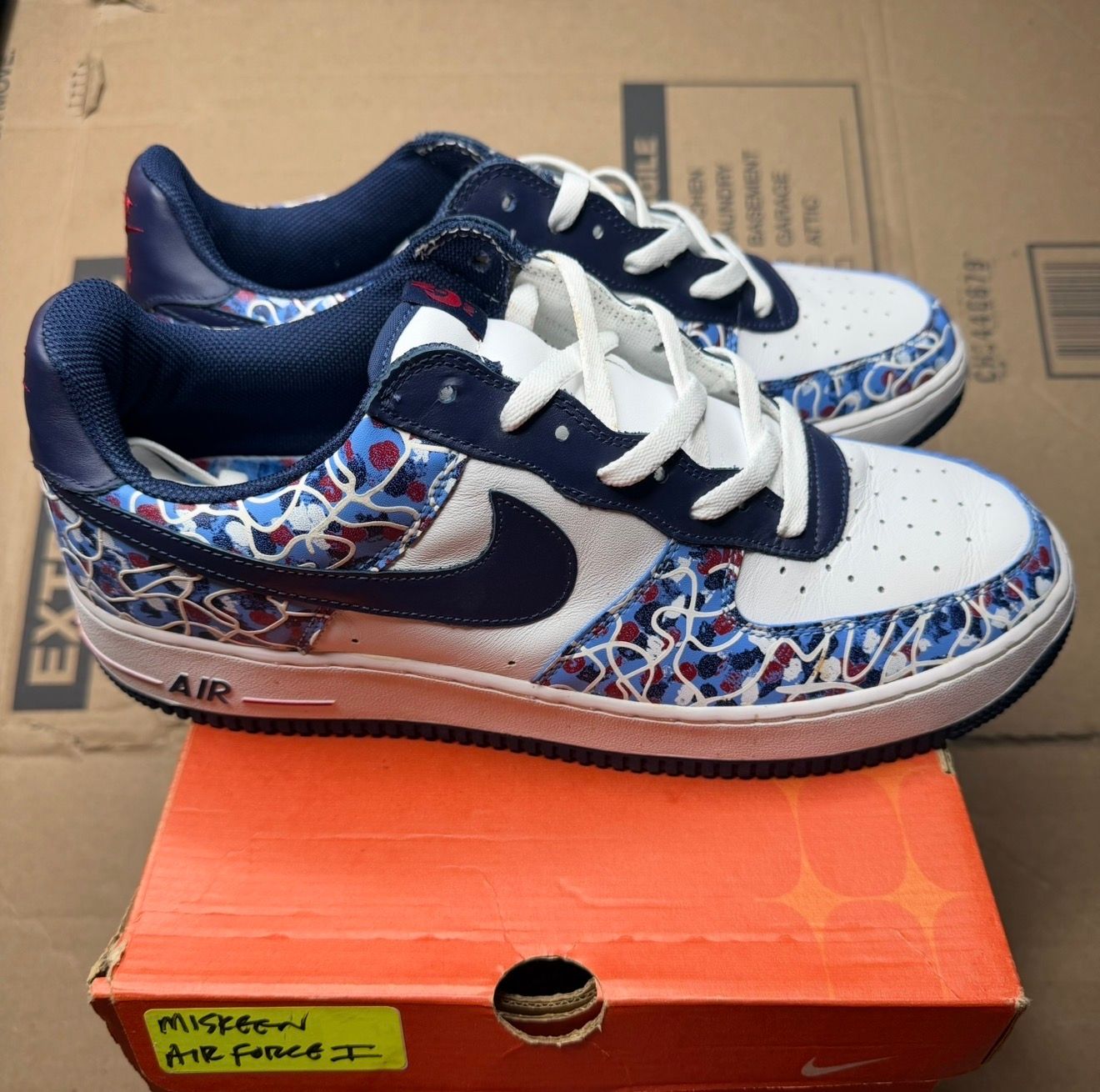 WORN AIR FORCE 1 "MISKEEN" - Used/Worn