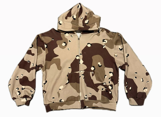 Bravest Studios Camo Zip Up
