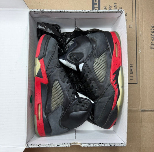 WORN JORDAN 5 "SATIN BRED" - Used/Worn
