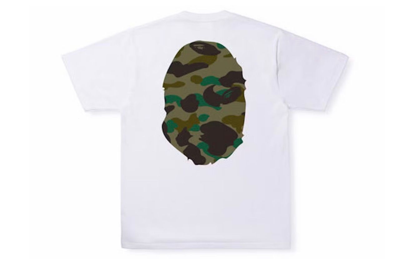 BAPE 1st Camo Tee White