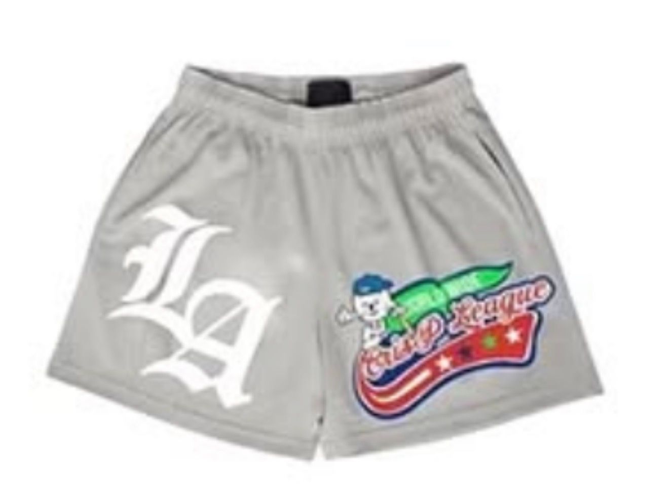 Crisp Baseball League Grey Shorts
