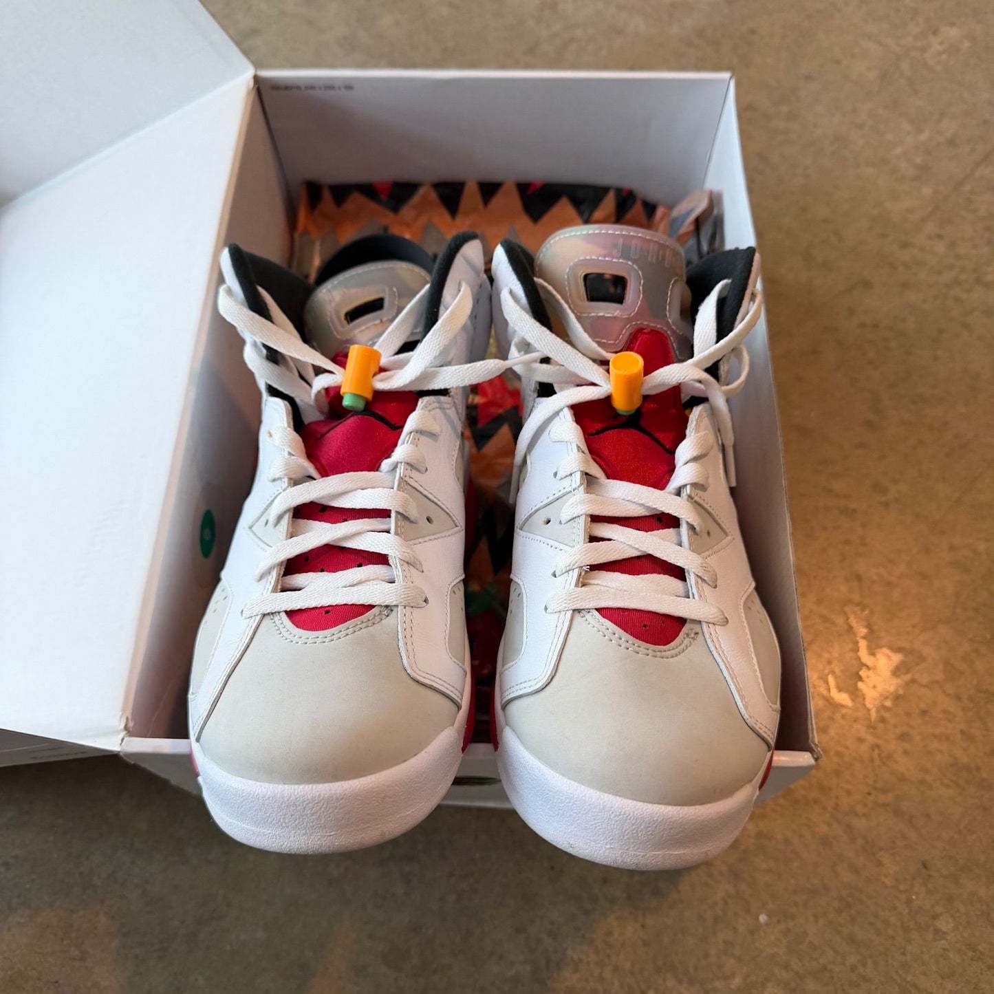 WORN Jordan 6 hare - Used/Worn