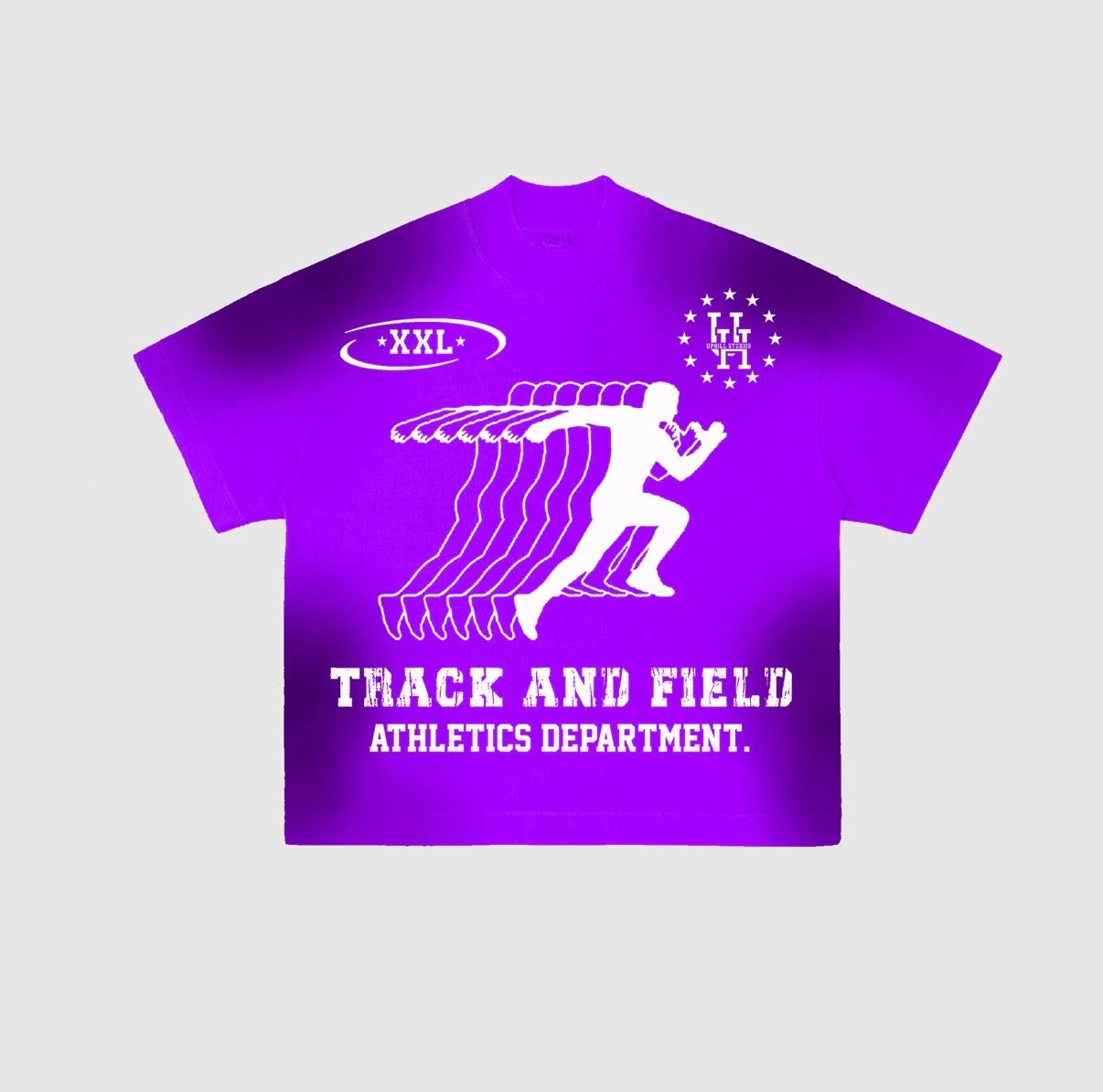 UHS PURPLE TRACK & FIELD TEE