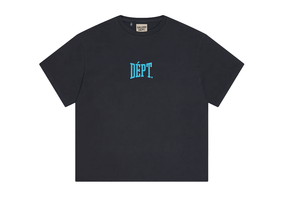 Gallery Dept. Gym Logo T-Shirt Black/Blue