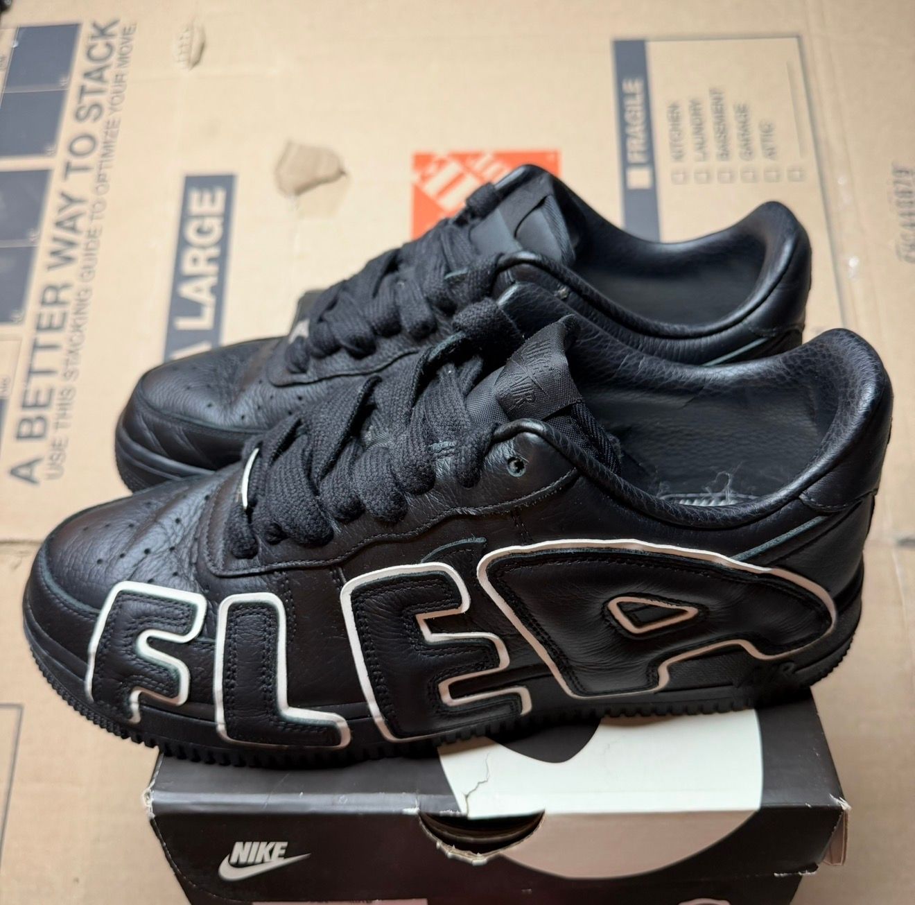 WORN CPFM AIR FORCE 1 "BLACK" - Used/Worn