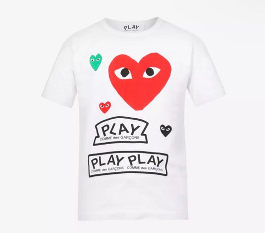 COMME des GARCONS LARGE HEART TEE