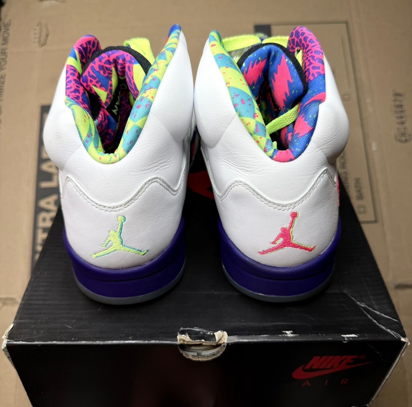 WORN JORDAN 5 "BEL AIR" - Used/Worn
